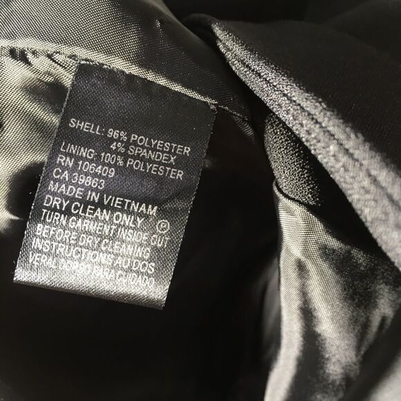 TAHARI‎ ARTHUR S. LEVINE WHITE TRIM  2 BUTTON LONG SLEEVE BLAZER 4P - Picture 5 of 5